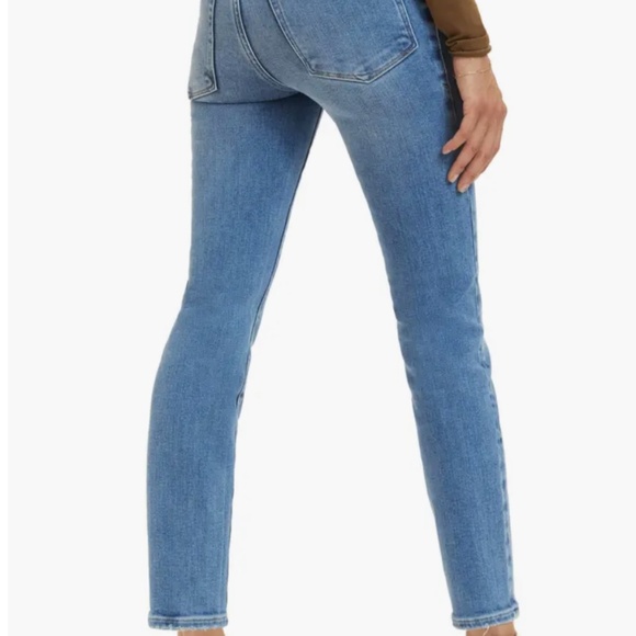 Good American Good Classic Crossover High Waist Jeans - Picture 2 of 3